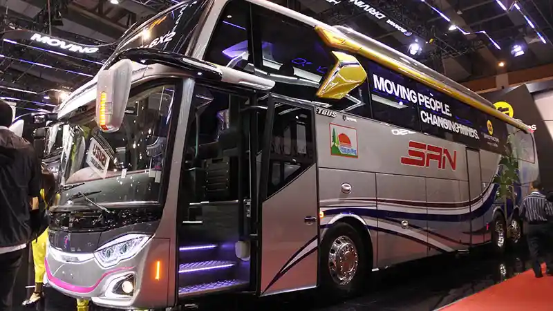 Bus - PO SAN Terapkan Protokol Covid-19 