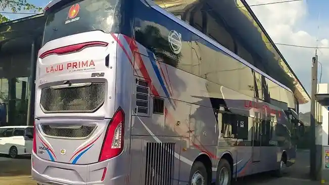 Bus - Bus Tingkat PO Laju Prima Mulai Tes Jalan, Pakai Bodi Ekspor