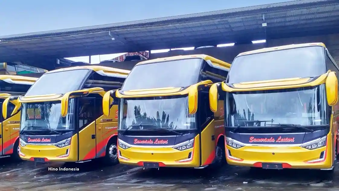 Bus - Hino Terus Rangsek Pasar Bus Di Kalimantan Timur