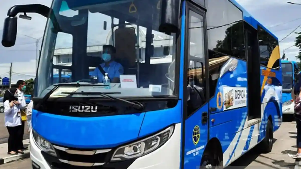 Berita - Angkutan Massal Di Depok Semakin Tertata Dengan BTS