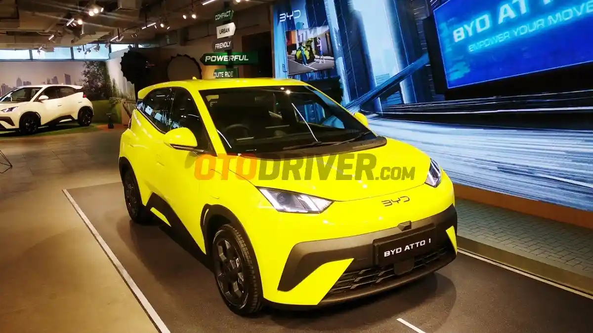 Foto - BYD Atto 1, City Car Listrik Yang Lincah Di Perkotaan