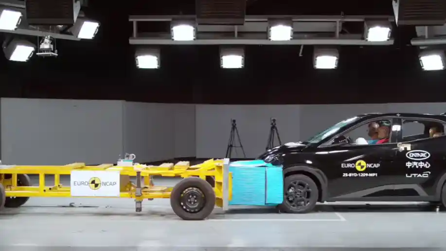 Crash Test - VIDEO: Crash Test BYD Atto 1 (Euro NCAP)