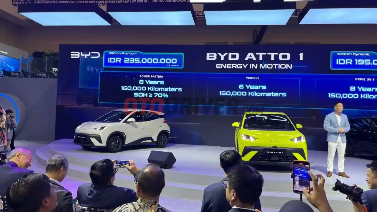 Foto - BYD Atto 1 Dikirim Ke Konsumen Oktober, Lihat Skema Kredit Dengan Angsuran Mulai Rp 4 Jutaan