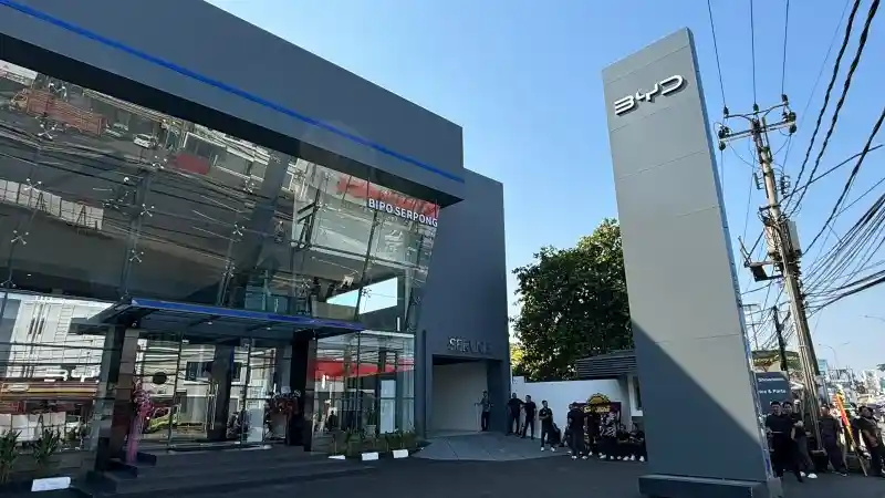 Berita - Dealer BYD BIPO Serpong Resmi Dibuka, Ini Lokasi Dan Fasilitasnya