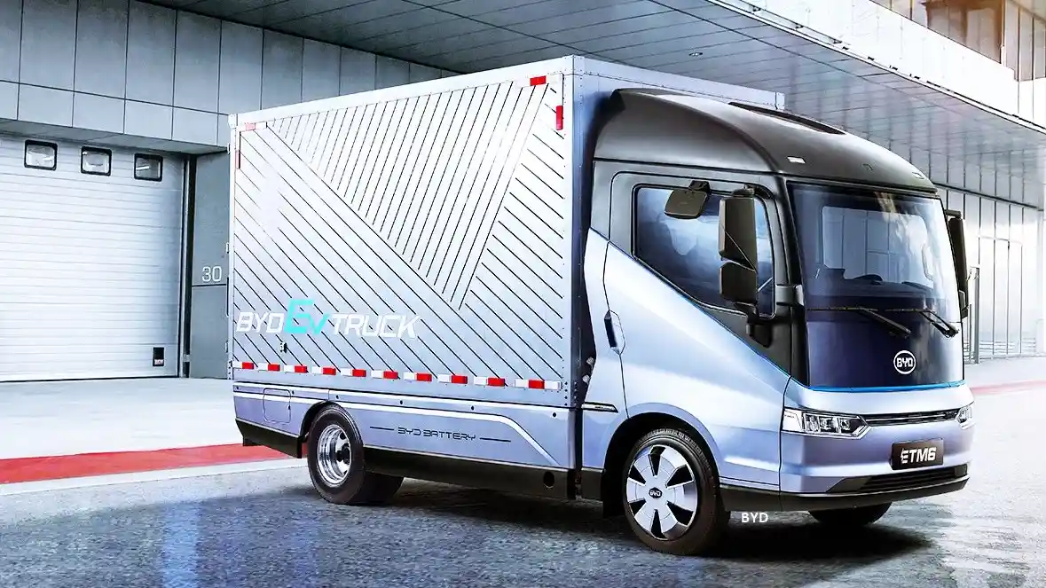 Foto - Truck BYD Paling Laris di Italia