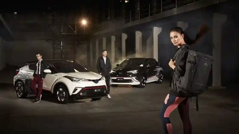 Foto - Toyota C-HR Jadi Sporty Dengan Merek Adidas 