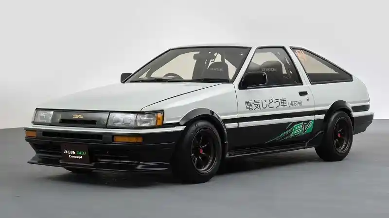 Foto - Toyota Konversi Mobil Lawas AE86 Jadi Listrik dan Hidrogen