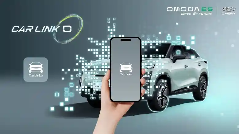 Foto - Chery Omoda E5 Update Fitur Canggih Car Link O. Awasi Dan Kontrol Mobil Lewat Smartphone