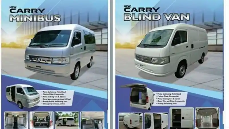 Berita - Suzuki New Carry Unjuk Diri Dalam Wujud Minibus dan Blindvan