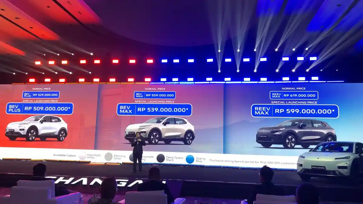 Berita - Changan Deepal S05 Dijual Mulai Rp 500 Jutaan, Intip Spesifikasinya