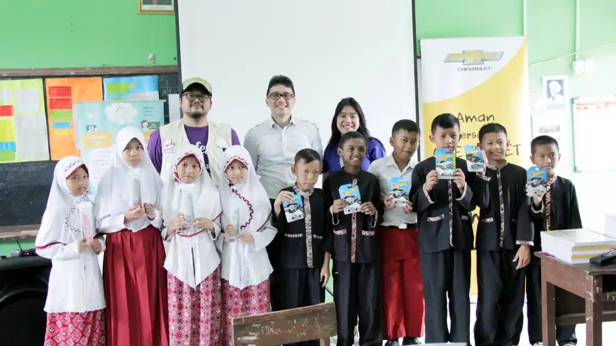 Berita - Chevrolet Kembali Tanam Kesadaran Berlalulintas di Sekolah Dasar