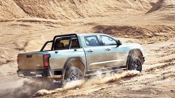 Foto - Chery Himla Siap Hadapi Toyota Hilux Hingga Ford Ranger Di Indonesia