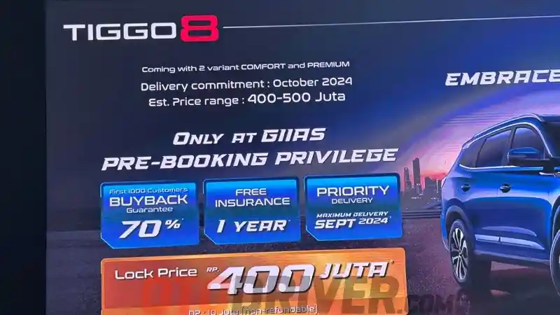 Foto - Tiggo 8 Meluncur di GIIAS, Harga Rp 400 Juta dan Delivery Oktober