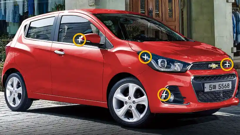Foto - Mengintip Detail Chevrolet Spark 2017 (14 Foto)