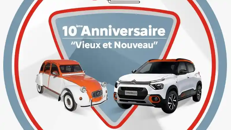 Foto - HUT 10 Tahun Citroen 602cc, Kopi Darat Model Klasik dan Modern