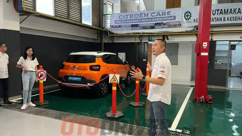 Foto - Dealer Citroen Terbaru Ini Bisa Bongkar Pasang Baterai EV