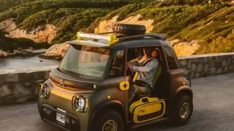 Foto - Hanya Dijual 50 Unit, Simak Kehebatan Citroen My Ami Buggy.