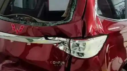 Foto - Beredar Penampakan Kondisi Wuling Confero Bekas Ditabrak Tronton (5 Foto)