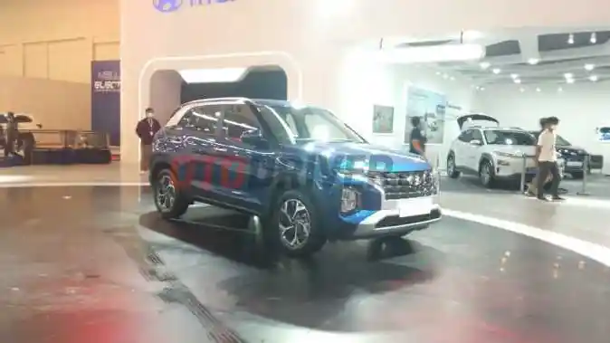 Foto - Hyundai Creta Buka Selubung Di GIIAS 2021, Langsung Jadi Rival Honda HR-V.