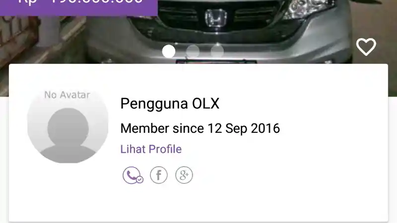 Foto - Honda CR-V Second Harganya Mirip LCGC Keluaran Baru