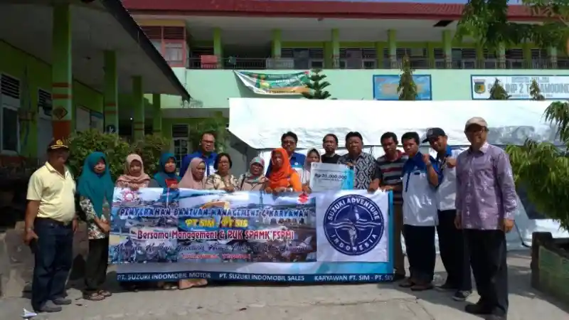 Foto - Suzuki Bantu Pemulihan Gempa dan Tsunami Palu Dengan Beli AMMDES