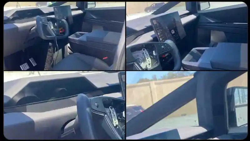 Foto - Interior Terbaru Tesla Cybertruck Terkuak. Beda Dengan Versi Prototipe