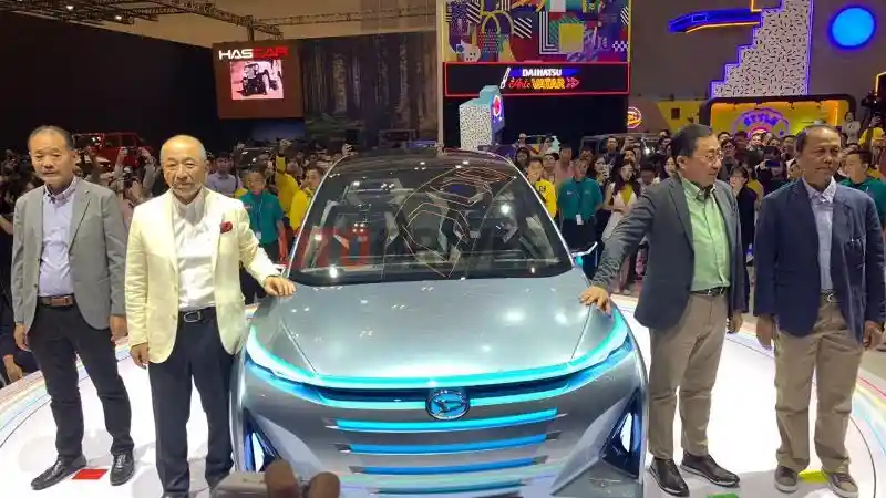 Berita - GIIAS 2019: MPV Hybrid Concept Daihatsu HYFun Resmi Debut Dunia