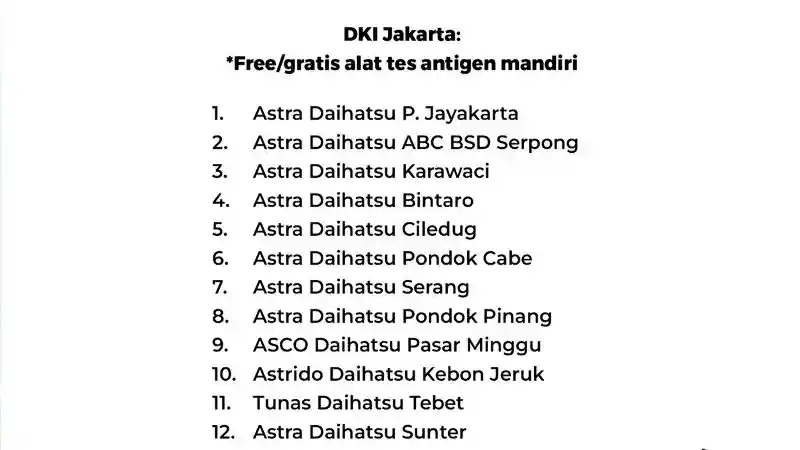 Foto - Daihatsu Siapkan 65 Bengkel Siaga Selama Mudik Lebaran, Simak Lokasinya