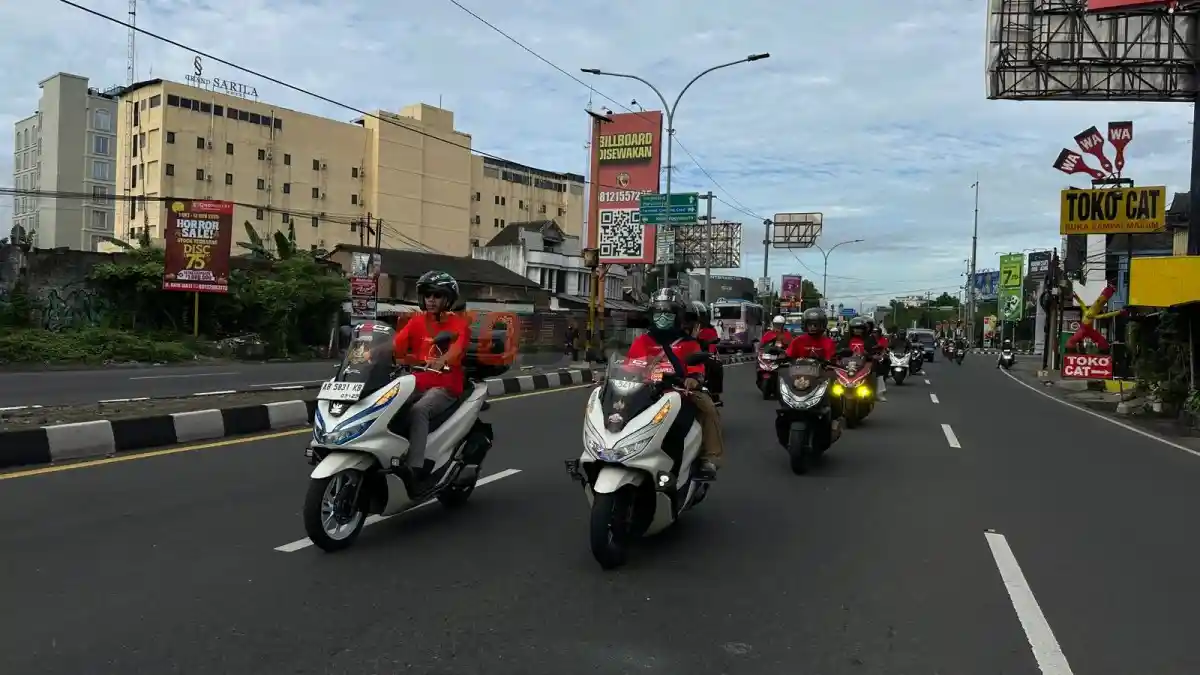 Foto - Komunitas Roda Dua Ramaikan Daihatsu Kumpul Sahabat Sleman