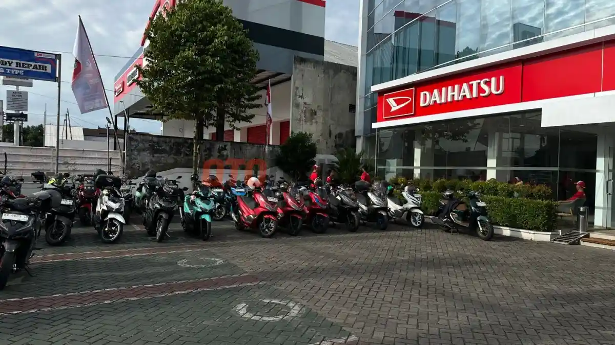 Foto - Komunitas Roda Dua Ramaikan Daihatsu Kumpul Sahabat Sleman