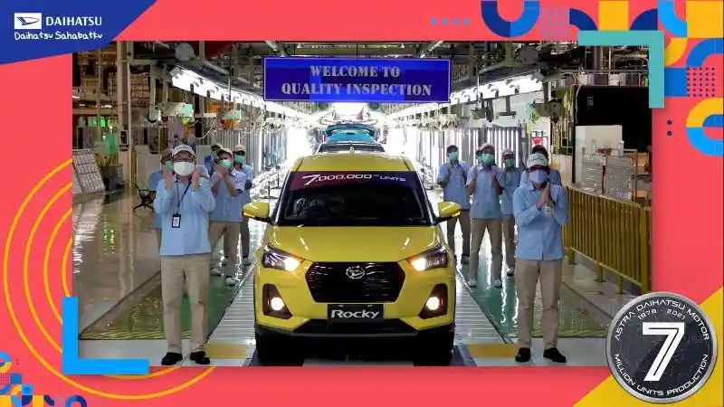 Berita - Daihatsu Rayakan Produksi 7 Juta Unit di Indonesia