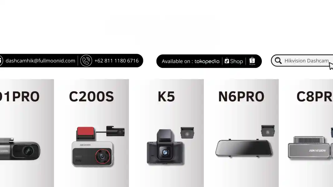 Berita - Terkenal Berjualan CCTV, Kini Hikvision Mulai Memasarkan Dashcam Canggih