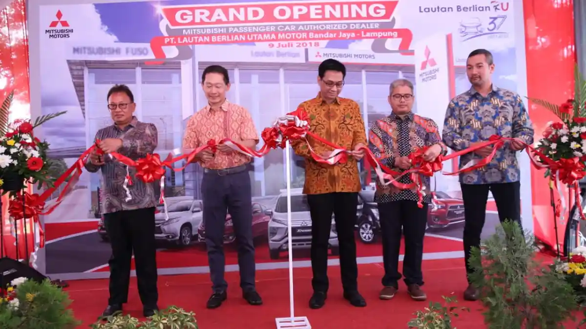 Berita - Mitsubishi Tambah Dealer Baru di Lampung, Jadi yang ke 117