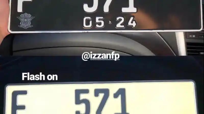 Berita - Inikah Wujud Pelat Nomor Baru Kendaraan Bermotor?