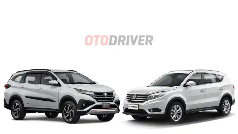Komparasi - Komparasi Toyota Rush TRD Sportivo VS DFSK Glory 580