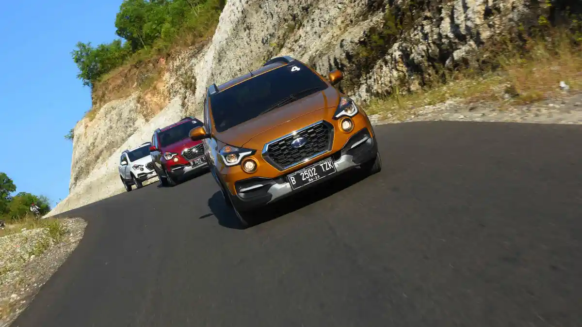 Foto - Memacu Datsun Cross di Gunung Kidul, Begini Hasilnya