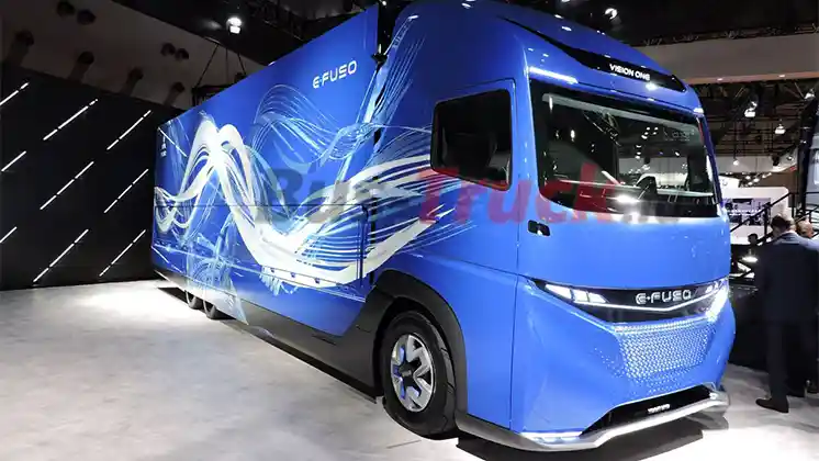 Foto - Tokyo Motor Show 2017: Mitsubishi Kenalkan Truk Listrik Heavy Duty, E-FUSO Vision ONE 