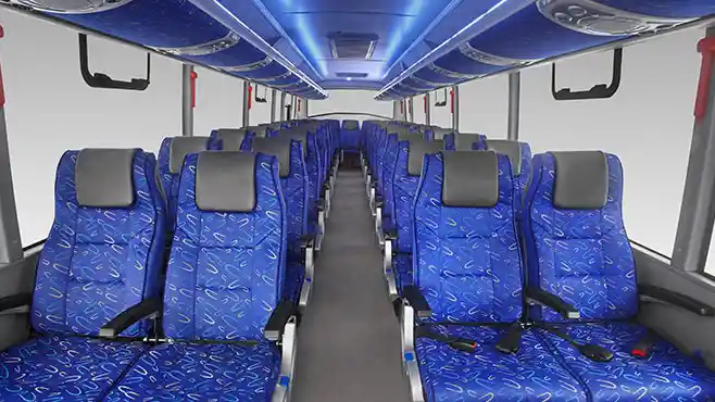 Foto - Magna, Bus Jarak Jauh Bermesin Depan Hasil Kolaborasi Tata Motors dan Marcopolo, Brasil