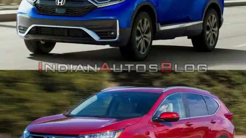 Foto - Perbedaan Eksterior dan Interior CR-V Facelift dengan Model Sebelumnya