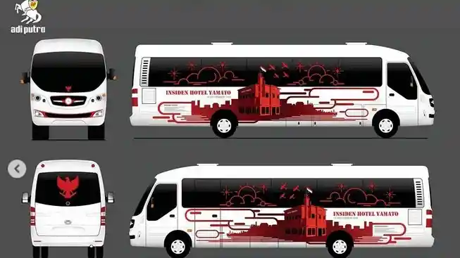 Bus - Konsep Mercedes-Benz OF917 Adi Putro, Angkat Tema Perjuangan