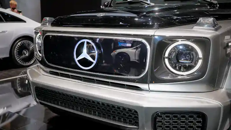 Foto - EQG, G-Class Listrik Dengan Kemampuan Off-road Mumpuni