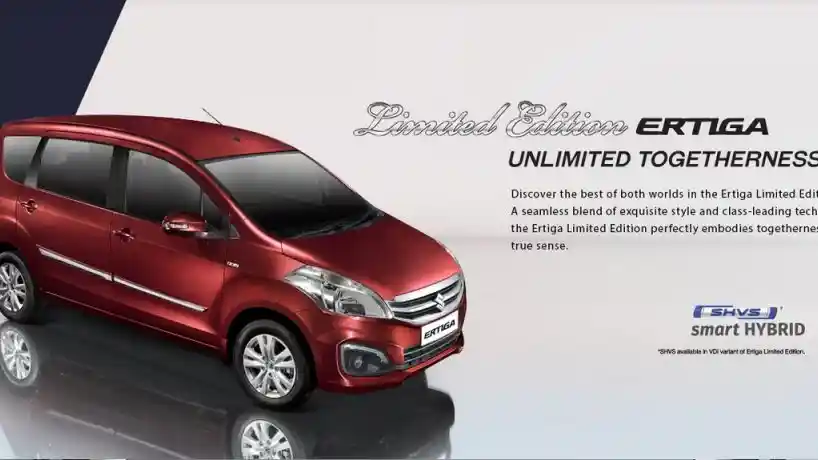 Berita - Suzuki Ertiga Diesel Punya Versi Limited Edition Di India