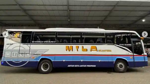 Bus - Obat Rindu, Bus Mila Sejahtera Bangkit Pakai Livery Legendaris