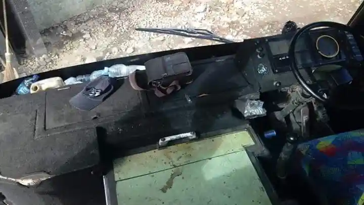 Foto - Korban Calo: Bus Nyaris Terbakar Dan Diturunkan Di Jalan