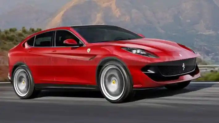 Foto - Simak Bocoran Mesin Ferrari Purosangue, SUV Pertama Ferrari 