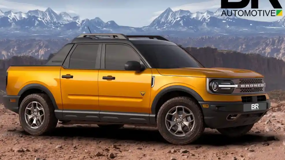 Pikap - Ford Maverick Bakal Bertampang Bronco, Bakal Seperti Ini?