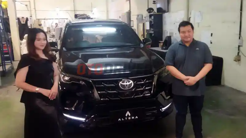 Berita - Toyota Fortuner Altera Tampil Mewah Dibanding Versi Pabrikan