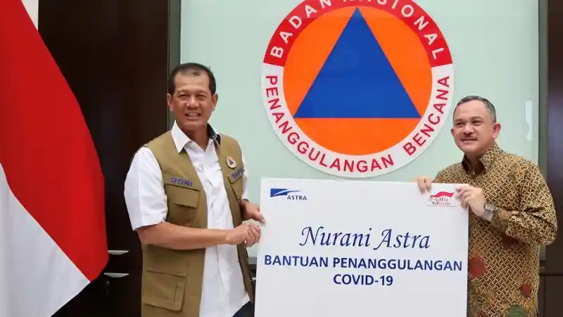 Foto - Astra Gelontorkan RP 63 M untuk Perangi Covid-19