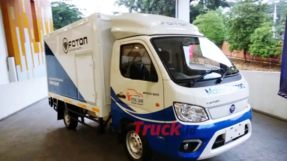 Foto - Angkot Modern, Foton eTruckmate Resmi Uji Coba Buat Layanan Mikrotrans
