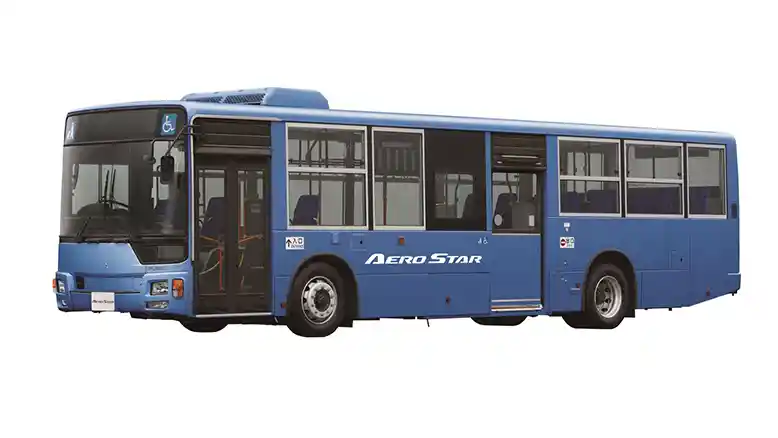 Berita - Fuso Luncurkan Bus Kota Aero Star Baru Dilengkapi Fitur Keselamatan Baru